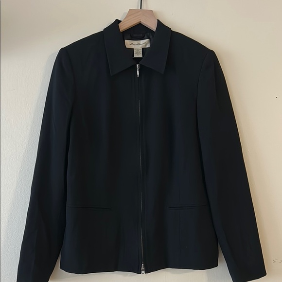 Eddie Bauer Jackets & Blazers - Vintage YKK Black Women's Jacket